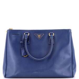 Prada Double Zip Lux Tote Saffiano #258156P10B